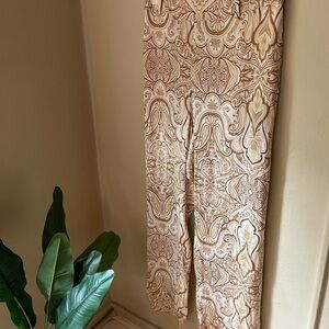 Bohemian Paisley Print Pants